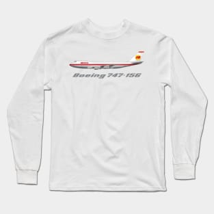 Iberia 747-156 Tee Shirt Version Long Sleeve T-Shirt